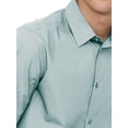 thumbnail image 4 of Ma Croix Men's Basic Urban Slim Fit Short Sleeve Dress Shirts, 4 of 5
