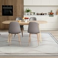 thumbnail image 2 of Ultrug Abstract Area Rug Soft Minimalist Line Rugs Non-Slip Carpet for Bedroom Living Room Home Decor,4'x6',Camel, 2 of 7