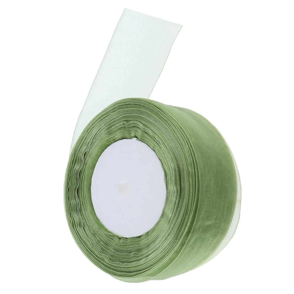 GUOOL 4x Ribbon for Crafts 50 Yard 1.5 Inch Shimmer Ribbon for Gift Package Wrapping Hair Bow Clips Crafts