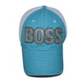thumbnail image 2 of Boss Womens Trucker Hats, Glam Baseball Caps with Sayings, Girls Bling Baseball Cap, Funny Baseball Hats, Adjustable Snapback, 2 of 5