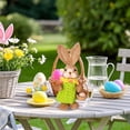 thumbnail image 2 of nTRIUQJ Handmade DIY Woven Straw Bunny Craft Kit Easter Spring Home Decoration Activity for Adults B, 2 of 3