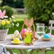 thumbnail image 2 of Kit de manualidades para hacer conejitos de paja tejida a mano: decoración de Pascua, actividad para parejas, hogar para adultos, 2 of 4