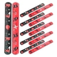thumbnail image 1 of 24 Pcs Bracelets Slap pour Fête Enfants Bracelets Assortis Couleur Matériau PVC 8.7x1.2in, 1 of 8