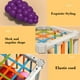 thumbnail image 5 of Juguete de clasificación de formas elásticas arcoíris para bebés | Actividad de motricidad fina con cuerdas elásticas de colores | Juego de aprendizaje sensorial para niños pequeños, 5 of 6