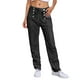 thumbnail image 1 of WILLBEST Jeans Mujer Pantalones Vaqueros Elásticos de Cintura Alta para Mujer, Ajustados, Con Doble Botón Frontal, Informales, Cómodos para Uso Diario Extra Chica, 1 of 4