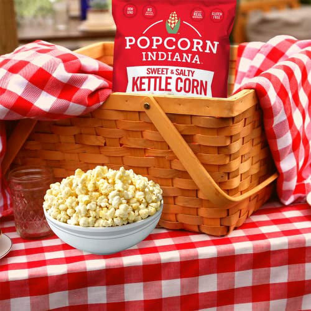 (Price/Case)Popcorn Indiana Kettle Corn 3 Ounce Bag - 6 Per Case