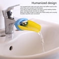 thumbnail image 5 of Adaptador de grifo de baño extensor ahorro de agua dibujos animados cangrejo seguridad agua caño, rosa Feliz Sencillez, 5 of 5
