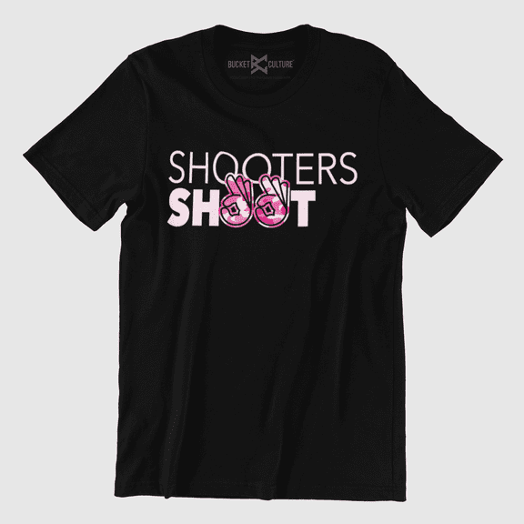 Bucket Culture Shooters Shoot T-Shirt, Unisex, Sizes S-2XL