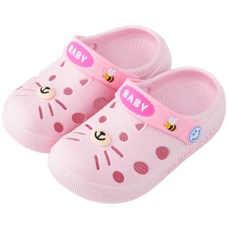 

YOHOME Toddler Infant Baby Kids Girl Boys Home Slippers Cartoon Cat Floor Shoes