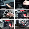thumbnail image 2 of Inflador de neumáticos para automóviles, inflador de neumáticos portátil para automóviles, bomba de neumáticos digital con manija portátil y luz LED, bomba de aire para automóviles, biciclet JFHHH pequeña, 2 of 5