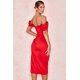 thumbnail image 4 of Txlixc Vestido de fiesta de color sólido para mujeres, vestido midi de cintura alta sin tirantes Txlixc  moda, 4 of 8