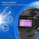 thumbnail image 2 of Casco de soldadura solar LED de oscurecimiento automático profesional con amplia área de sombra ajustable 4, 2 of 4