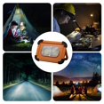thumbnail image 3 of Luz De Trabajo Led Solar Usb Recargable 4800Lm Luz De Inundación Portátil Impermeable Lámpara De Camping Al Aire Libre Para Mantenimiento Emergencia Sos Yuarrent HA036626-00, 3 of 6