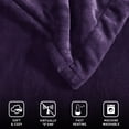 thumbnail image 5 of Beautyrest Plush Electric Blanket - King - Purple, 5 of 5