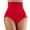 Red, variant on AOMPMSDX Female Postpartum Body Shaping Beautiful Body Belly Collection Pants Flat Angle Corset Belly Collection Waist Lifting Pants Belly Pants Thin Belly Leggings Underpan Beige M