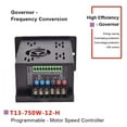 thumbnail image 2 of Dalazy Convertisseur de Moteur Numérique 4 Chiffres AC220V Vitesse de Commande Convertisseur Pilote Professionnel Contrôleur Réglable Remplacement 750W, 2 of 6
