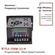thumbnail image 5 of Speravity Inversor de motor Digital 50Hz AC220V Control de velocidades Convertidor de frecuencia Controlador eléctrico profesional Reemplazo Herramientas eléctricas 200W, 5 of 6