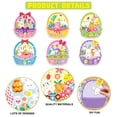 thumbnail image 4 of HuiXinOu Easter DIY Basket Stickers Kits Self Adhesive Bunny Egg Decals Kids School Art Craft Activity Spring Party Favor Supplies, 4 of 7