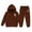 ZB-Brown, variant on Xmyrz Valentine's Day Toddler Girl Outfits Set Pants Set Skin-Friendly Casual Faddish Refreshing Long Sleeve Thickened Clothes Sets
