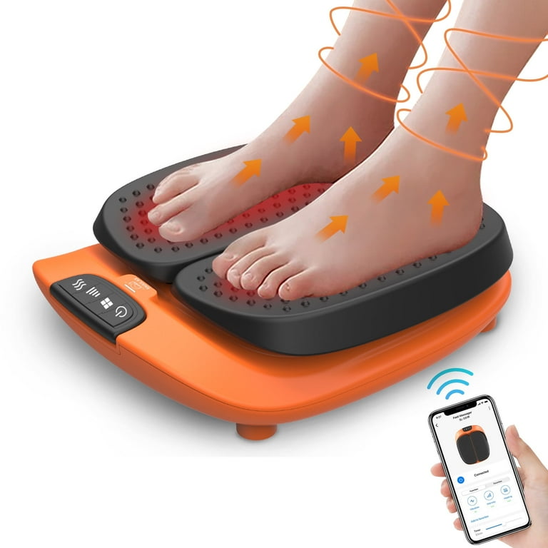 Vibration Foot Massager with Heat, Snailax Adjustable Foot