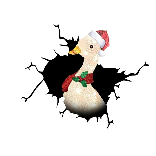 Speravity PVC Navidad Auto pegatina portátil lindo extraíble Animal forma autoadhesivo automotriz ventana trasera calcomanía decoración regalo Automoción decorativa y accesorios Tipo 2 Speravity VI017198-02B