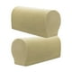 thumbnail image 4 of Fundas para apoyabrazos de sofá Sunnimix 2 pares antideslizantes Beige, 4 of 8