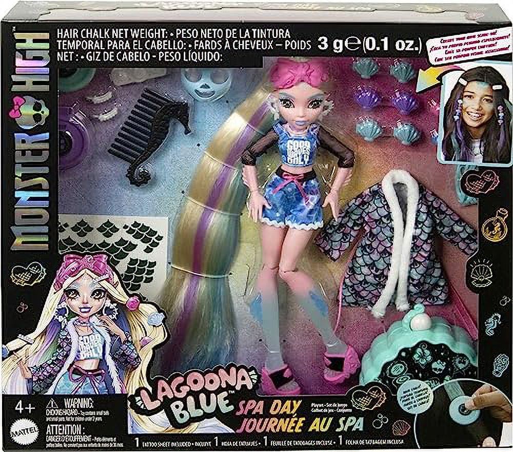 Monster High Doll and Beauty Kit, Cleo De Nile Golden Glam Case