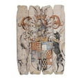 thumbnail image 3 of England Art Wooden Wall Plaques - Set of 2 - 24"W x 36"H - Multicolor, 3 of 5