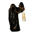 thumbnail image 5 of Dualoai Hell Messenger Lantern Ornament Realistic Ghost Statue for Bedroom Lawn Home Black, 5 of 9