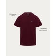 thumbnail image 3 of Jaanuu Holmes Everyday Scrub Top for Men — Classic Fit, V-Neck, 1 Pocket, Anti-Wrinkle, 3 of 7