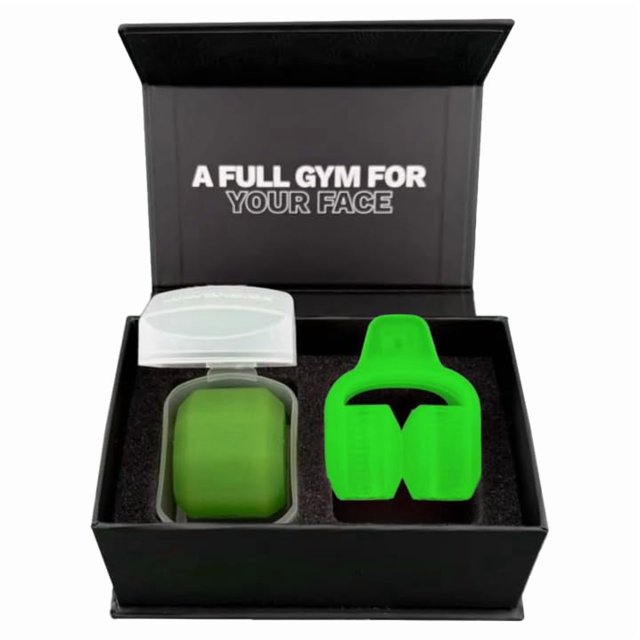 Entrenador de mandíbula Jawzrsize Pro para hombres, 2 unidades, resistencia de 30 lb