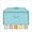 Blue, variant on Ivory Church Offering / Pew Envelopes 10 Dollar Bill size, Blank with Scalloped Flap. Spot Seal & Half Circle Die Cut Box of 1000