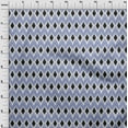 thumbnail image 3 of oneOone Polyester Lycra Fabric Geometric Ikat Print Sewing Fabric BTY 56 Inch Wide, 3 of 4