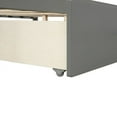 thumbnail image 7 of Twin Platform Bed Frame with Two Storage Drawers, Baysitone Wood Twin Bed Frame with Wood Slat Support, 7 of 7