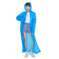 thumbnail image 2 of YAOMOBB Imperméable de Cyclisme Translucide Poncho Adulte Manches Longues Simple Boutonnage Imperméable Extérieur, 2 of 7