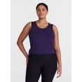thumbnail image 2 of Avia Women's Ruched Tank Top, Sizes XS-XL, 2 of 6