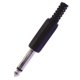 thumbnail image 2 of PLUG MONO 6.3mm PLASTICO CON RESORTE radox CH705-912, 2 of 2