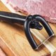 thumbnail image 4 of Rebanadora De Carne De Cerdo De Mano Cortadora De Queso De Alambre De Acero Inoxidable De Grado Alimenticio Rebanadora De Grasa De Carne Rebanadora De Res Afilada Cortadora De Rebanar Carne Segura Ut, 4 of 7