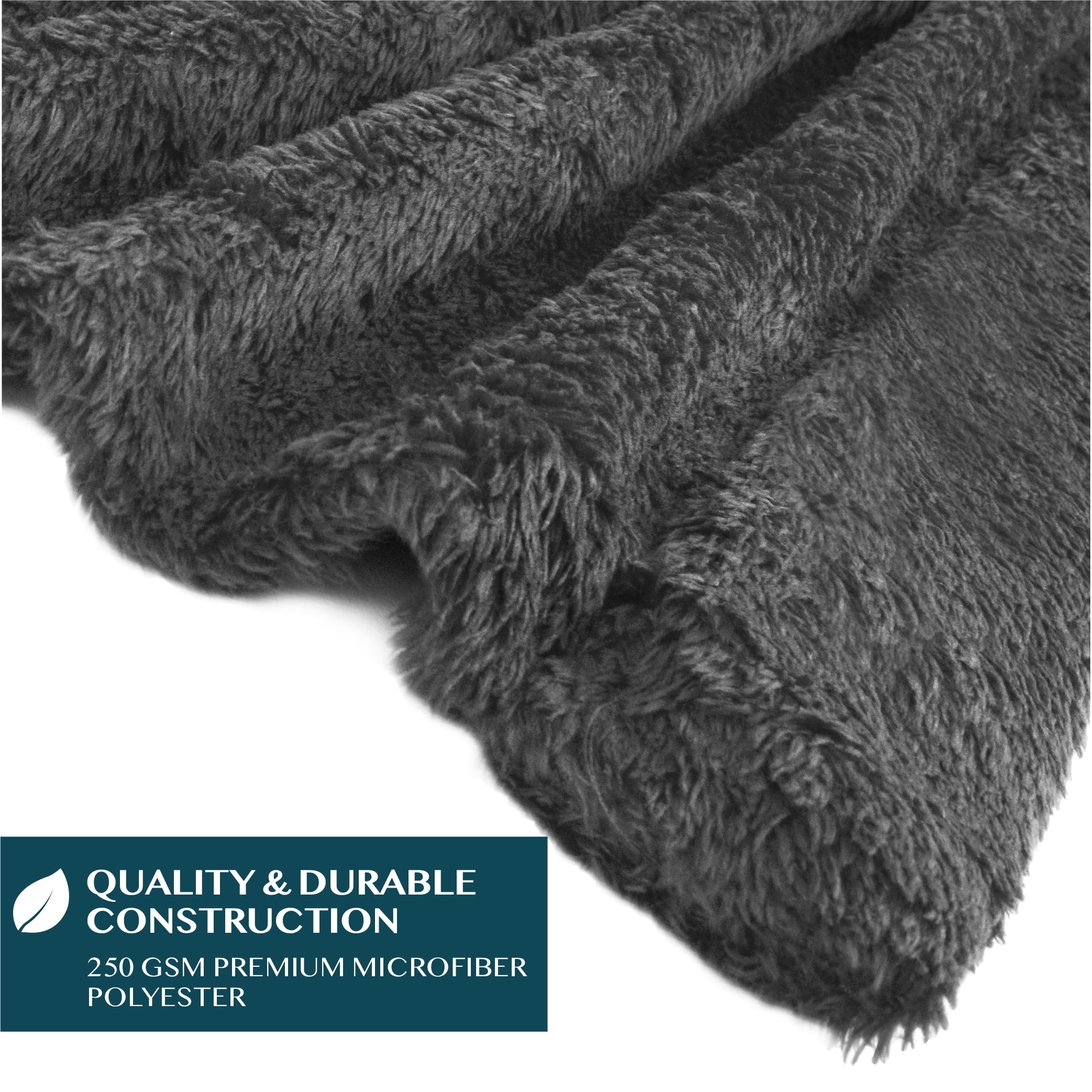 PAVILIA Angel Wrap Hooded Blanket Poncho, Wearable Blanket Throw Wrap Poncho for Women Adult, Cozy Fluffy Sherpa Fleece Shawl Cape with Hood pockets, Warm Gift for Mom Wife, Dark Gray