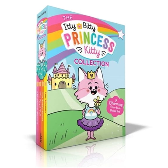 Pre-Owned Itty Bitty Princess Kitty The Itty Bitty Princess Kitty Collection (Boxed Set): The Newest Princess; The Royal Ball; The Puppy Prince; Star Shower, (Paperback)