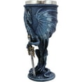 thumbnail image 2 of Ebros Ruth Thompson Dragon's Lair Sea Blade Drake 8oz Wine Goblet Chalice Cup, 2 of 8