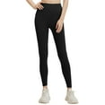 thumbnail image 3 of ValueVibe Leggings for Women High Waisted Yoga Leggings Stretch Tummy Control Workout Ankle Pants, Black S, 3 of 5