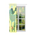 thumbnail image 3 of MKHERT Cute Alpaca Thermal Insulated Blackout Window Curtain Kitchen Curtain 52x84 inch, 3 of 3