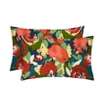 thumbnail image 1 of RSH Décor Indoor Outdoor Set of 2 Pillows 26" x 16", Novino Multi Red Floral, 1 of 6
