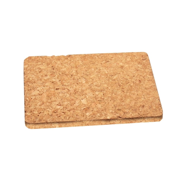 Bloque de corcho, almohadilla de corcho, herramienta para manualidades de cuero resistente y duradera, tapete de corte de cuero para bricolaje Delgado