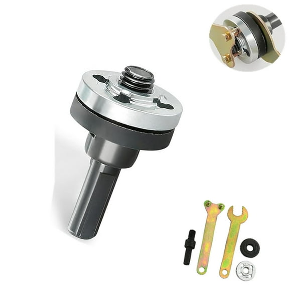 Angle Grinder Connector Set, 10Pcs Electric Drill Angle Grinder Connecting Rod Set, Conversion Angles Grinding Adapter Connecting Rod Kit for Electric Drill for 10 to 13 mm (5Pcs)