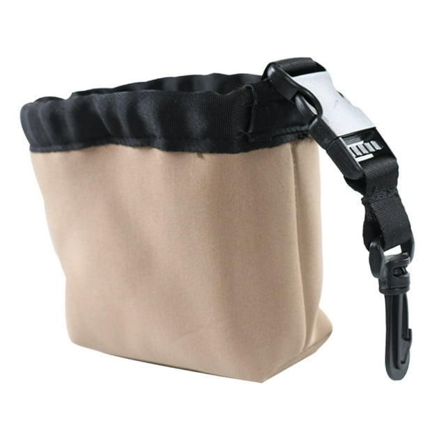 Bolsa de limpieza de pelotas de golf con clip Limpiador de palos de golf Limpia las ranuras de las pelotas de golf Sharpla Bolsa de limpieza de pelotas de golf