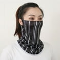 thumbnail image 1 of Women Men Scarf Mask Bandana with Ear Loops Sun Protection Outdoors Face Mask, 1 of 3