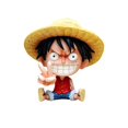 thumbnail image 1 of One Piece Zoro Luffy Sanji Live version Anime Figure Ver. Robin Nami Brook Chopper Car Decoration Ace RANKY Usopp Model, 1 of 7