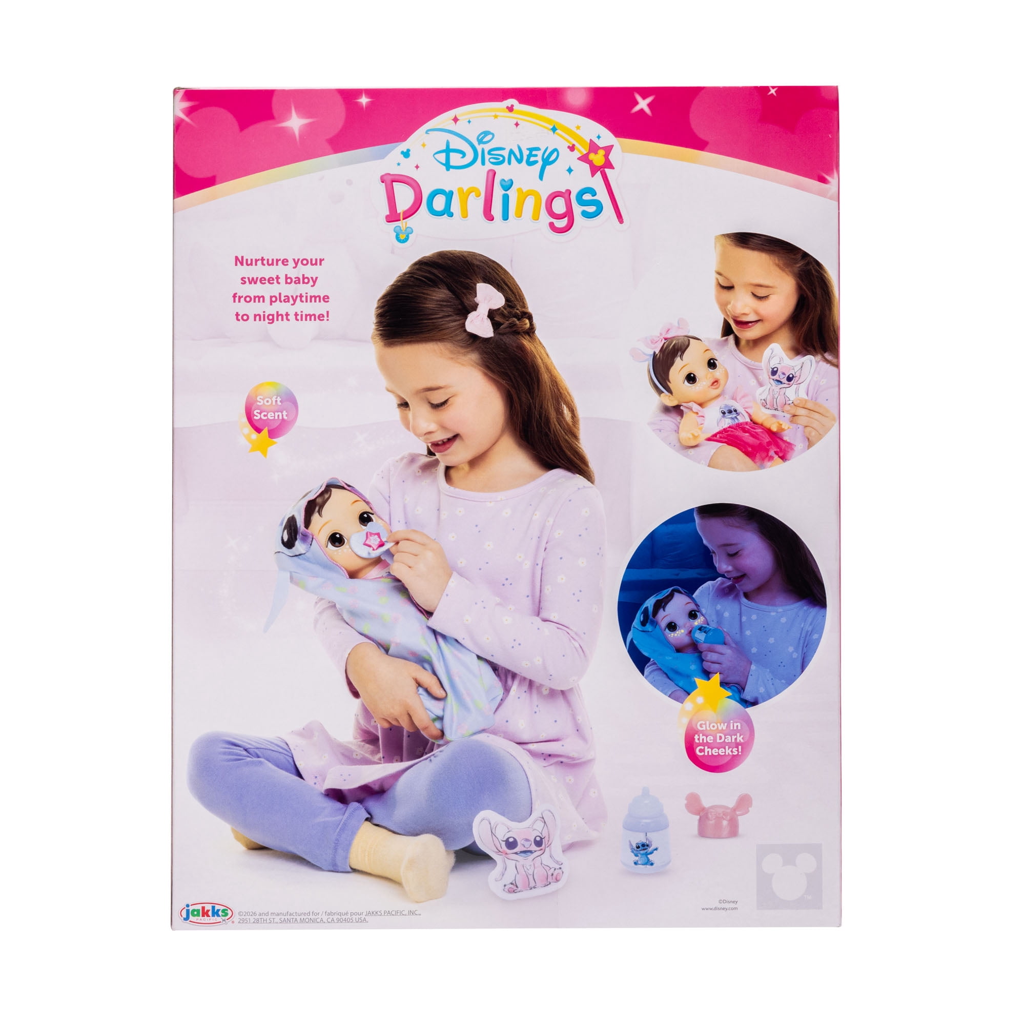 DISNEY DARLINGS SNUGLY STARS STITCH DOLL